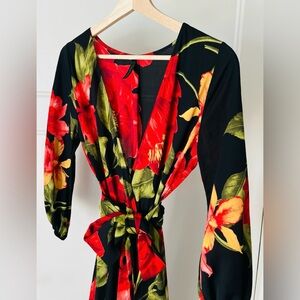 Elegant Floral Maxi Dress